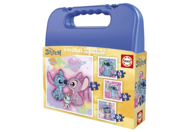 CASE PUZZLE STITCH (12-16-20-25) x 6