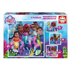 PROGRESSIVE PUZZLES ARIEL (12-16-20-25) 