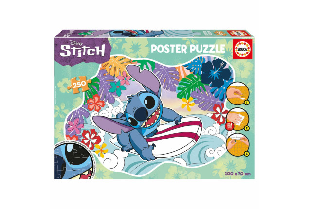 250 POSTER PUZZLE STITCH x 6
