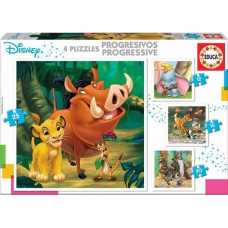 PROGRESSIVE PUZZLESS DISNEY ANIMALS (DUM