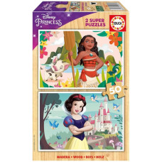 2x50 DISNEY PRINCESS (MOANA + SNOW WHITE