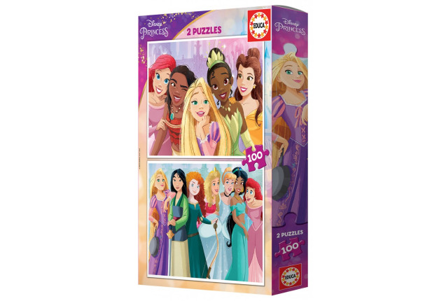 2x100 DISNEY PRINCESS x 6