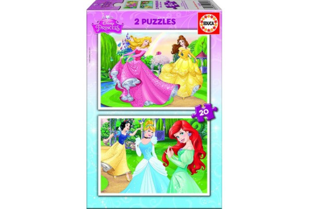 MY FIRST 4 PUZZLES PRINCESS x 6