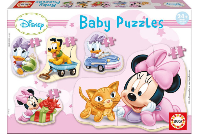 BABY PUZZLES MINNIE x 6