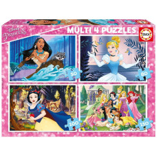 MULTI 4 DISNEY PRINCESS (50-80-100-150) 
