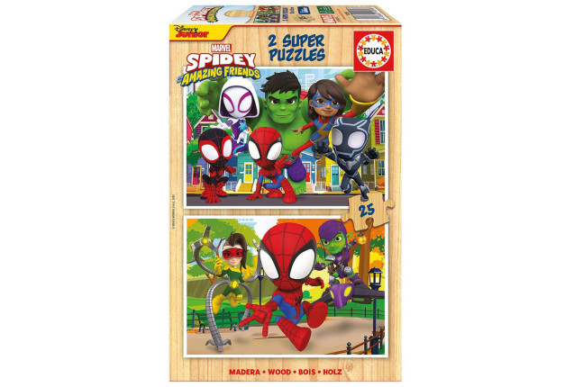 2x25 SPIDEY & HIS AMAZING FRIENDS x 6