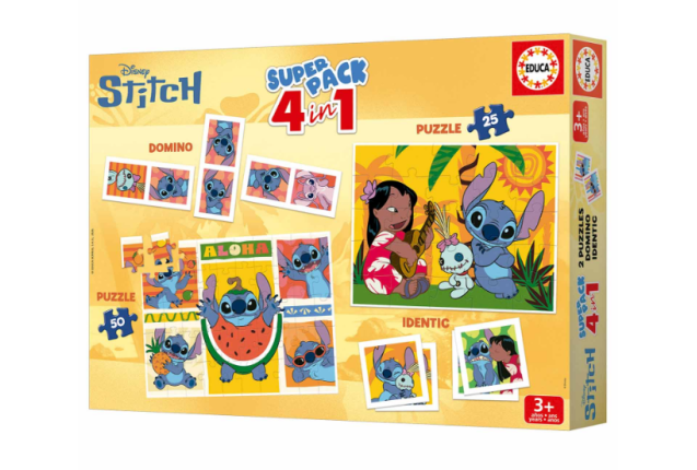 SUPERPACK4 IN 1 STITCH x 6