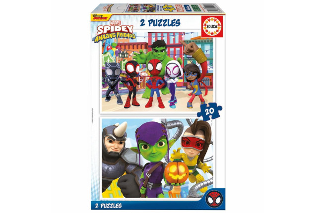2x20 SPIDEY & HIS AMAZING FRIENDS x 6