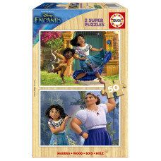 2x50 ENCANTO DISNEY MADERA x 6