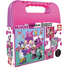 CASE PUZZLE PROGRESSIVE MINNIE HAPPY HEL