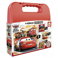 PROGRESSIVE PUZZLES CASE CARS (12-16-20-