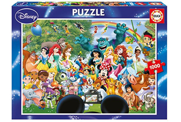 1000 THE MARVELLOUS WORLD OF DISNEY II x 4