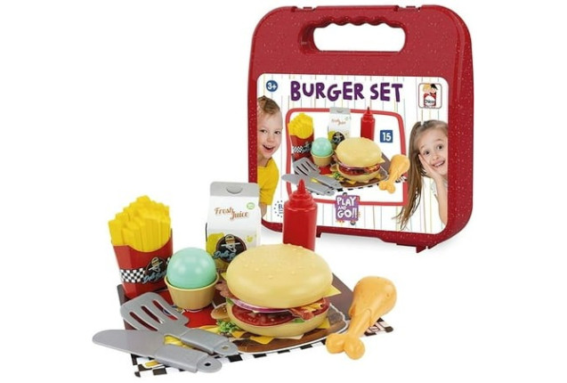 PLAY & GO - BURGER SET x 4