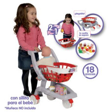 MY 2 IN 1 GREAT SUPERMARKET TROLLEY x 4