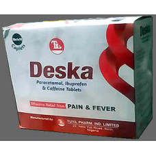 Deska Paracetamol, Ibuprofen & Caffe