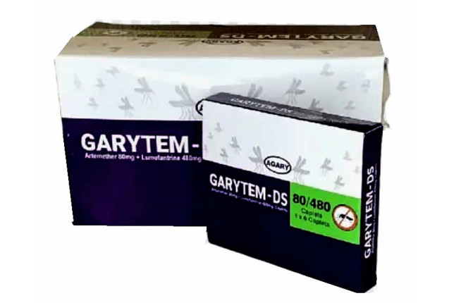 GaryTem-DS 80/490 Anti-Malaria Tablets (10 Packets)