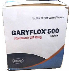 Ciprofloxacin (500 mg) - 10 Pa
