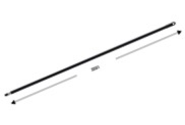 STEEL EXTENSIBLE HANDLE 2M x 6