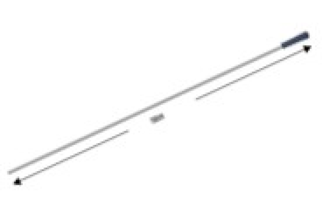 ALUMINUM HANDLE 150CM DIAM 2.5CM x 6