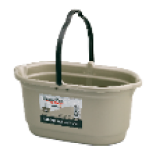 SUPERPRO PLASTIC OVAL BUCKET 19L x 6