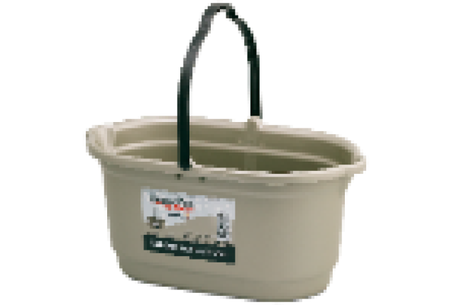 SUPERPRO PLASTIC OVAL BUCKET 19L x 6