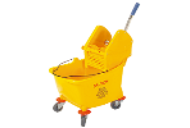 PLASTIC BUCKET WITH WRINGER 33L
