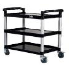 PLASTIC SHELVES CAR BLACK