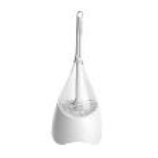 PLASTIC TOILET BRUSH AND HOLDER x 12