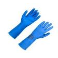 GLOVE LATEX VARNISH SILVER BLUE S x 48