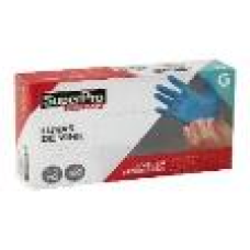 DISPOSABLE BLUE VINYL GLOVE G x 10