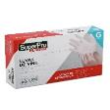 DISPOSABLE CLEAR VINYL GLOVE G x 10