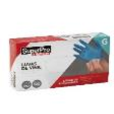 DISPOSABLE BLUE VINYL GLOVE G x 10