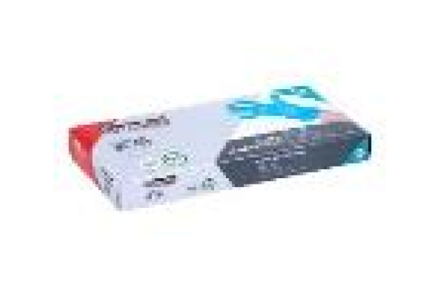 BLUE DISPOSABLE TPE GLOVE G x 6