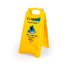 PLASTIC NOTICE SIGN WETTED FLOOR x 3