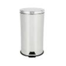 INOX WASTE CAN WITH PEDAL 30L x 2