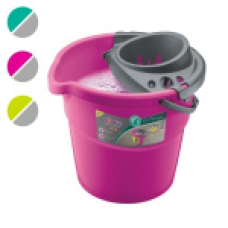 BETTANIN PLASTIC BUCKET W/ WRINGER 9L x 6