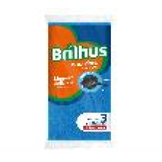 BRILHUS ESPONJA NAO RISCA C/3 x 60