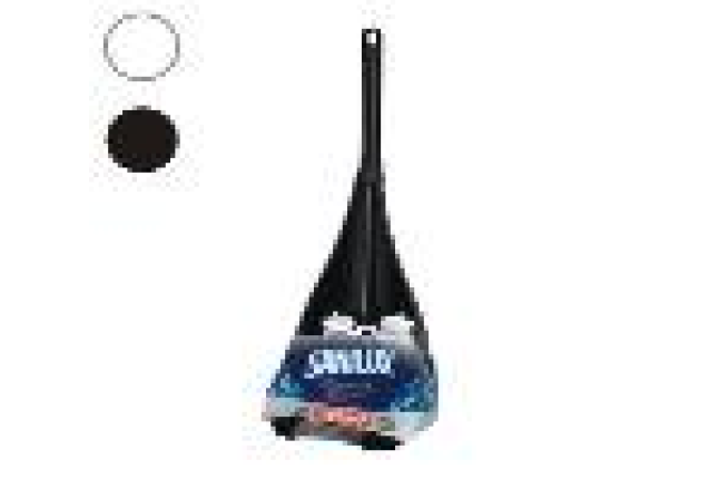 SANILUX TOILET BRUSH AND HOLDER x 12
