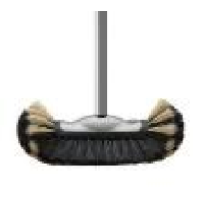 BROOM W/ SYNTHETIC BRISTLES W/HANDLE x 8