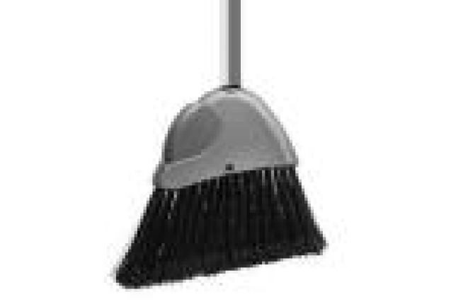 PLASTIC ANGLE BROOM W/CABLE x 12