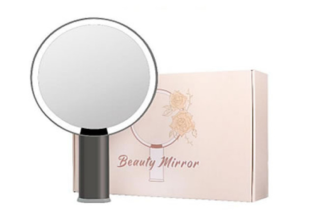 Micro-Motion Induction Circular Mirror (Grey)