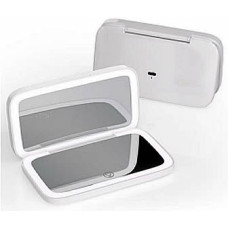 Vertical Double-Sided Lighted Mirror