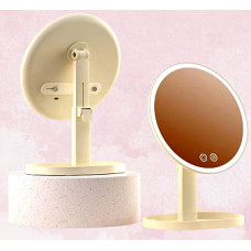 Adjustable-Height Desk with De