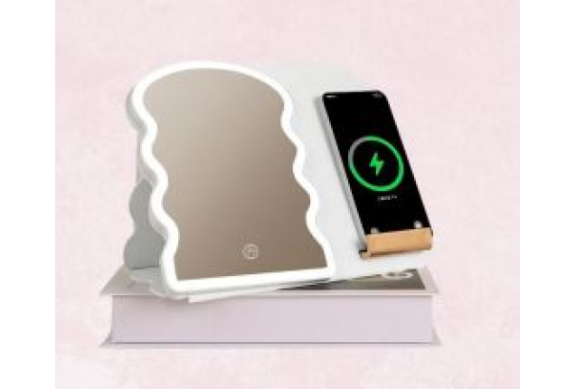 Wireless Charging Magnetic Mirror (Model WSG030)