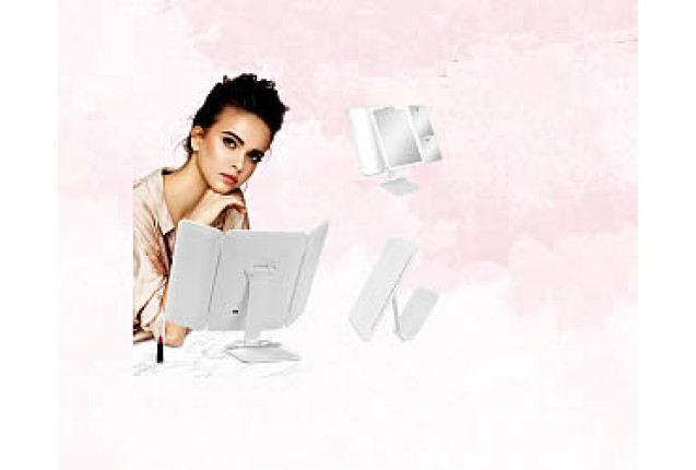 Double-door folding mirror (Model DC003-27)