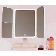 Rounded-Corner Small Double Doors Mirror