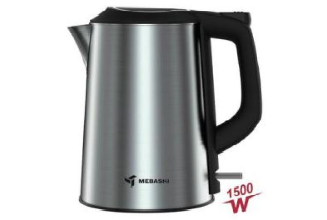 Electric Kettle (Model ME-KT1112) | Steel/1.7 L x 12