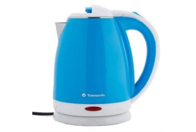 Tolosonic Electric Kettle (Model TS-KT100) | Steel/1.7 L x 12