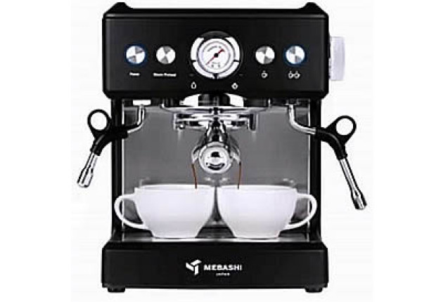 Mebashi Commercial Coffee Machine | Black (Model ME-CCM2051)