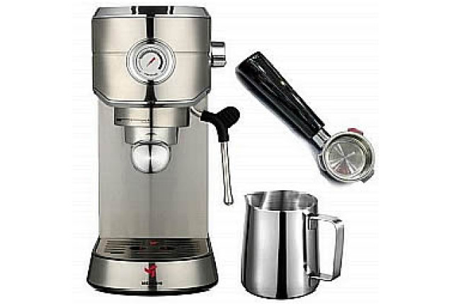 Mebashi Espresso Coffee Machine | Black/Steel (Model ME-ECM2030 New) x 3